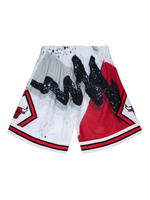 Mitchell & Ness x NBA Chicago Bulls 1997 Hyper Hoops Swingman shorts White PFSW1254CBU97PPPWHIT