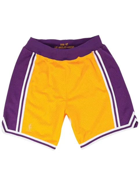 Mitchell & Ness "NBA Los Angeles Lakers Home 1996-97" basketball shorts Yellow ASHRGS18121LALLTGD96