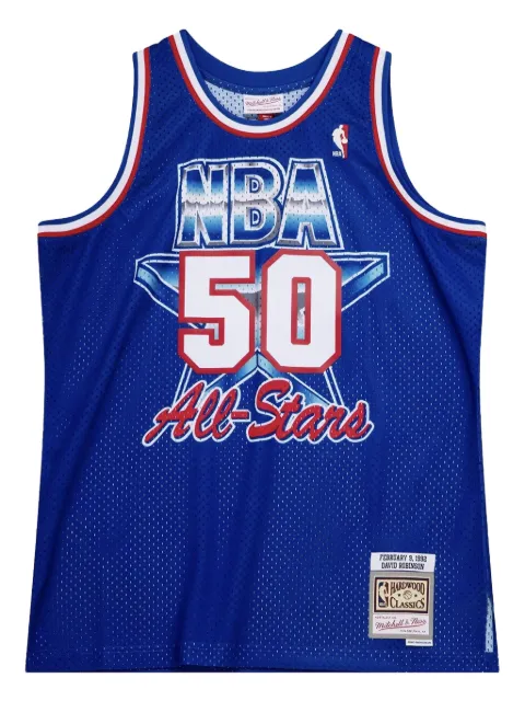 Mitchell & Ness "NBA David Robinson 1992-93" All Star West jersey Blue SMJY3326ASW92DRBROYA
