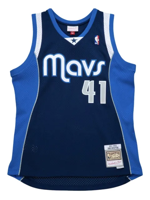 Mitchell & Ness "NBA Dallas Mavericks 2011 Dirk Nowitzki" Swingman jersey top Blue SMJY1148DMA11DNOASBL