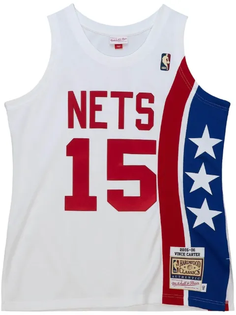 Mitchell & Ness "NBA New Jersey Nets 2005 Vince Carter" basketball jersey White AJY44483NJN05VCAWHIT
