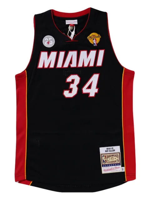 Mitchell & Ness NBA Miami Heat 2012 Ray Allen jersey Black AJY44943MHE12RALBLCK