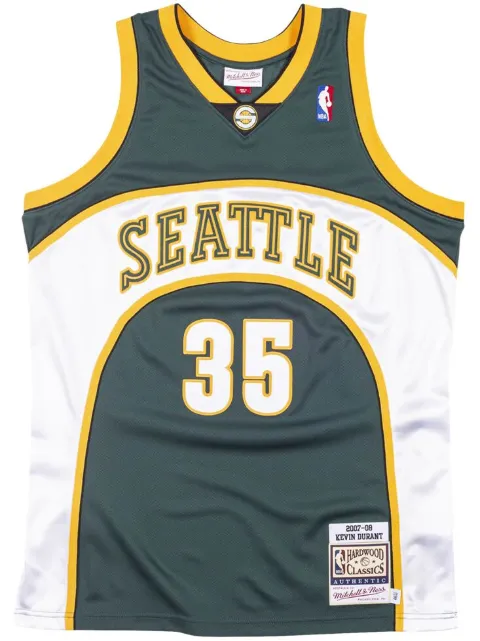 Mitchell & Ness "NBA Seattle Supersonics 07 Kevin Durant" basketball jersey Green AJY4GS18105SSUDKGN07KDU
