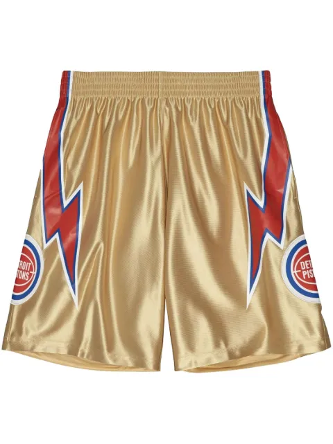 Mitchell & Ness "NBA Detroit Pistons 1978" 75th Gold swingman shorts Neutrals SMSH4399DPI78PPPGOLD