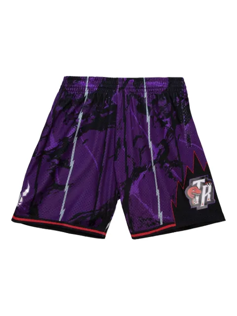 Mitchell & Ness "NBA Toronto Raptors 1998" Team Marble swingman shorts Purple PFSW1279TRA98PPPPURP