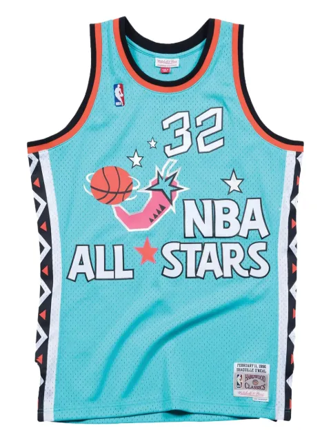 Mitchell & Ness Shaquille O'Neal NBA All-Star 1996 Swingman vest Blue SMJYLG18018ASETEAL96SON