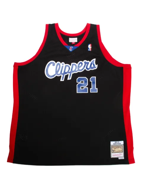 Mitchell & Ness x Clippers logo-print vest Black SMJYGS20103LACBLCK00DML