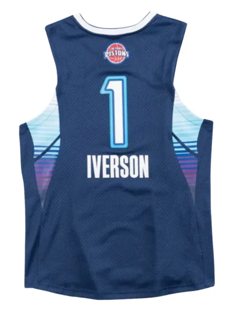 Mitchell & Ness Allen Iverson 2009 NBA All-Star swingman tank top Blue SMJYEL18014ASENAVY09AIVM