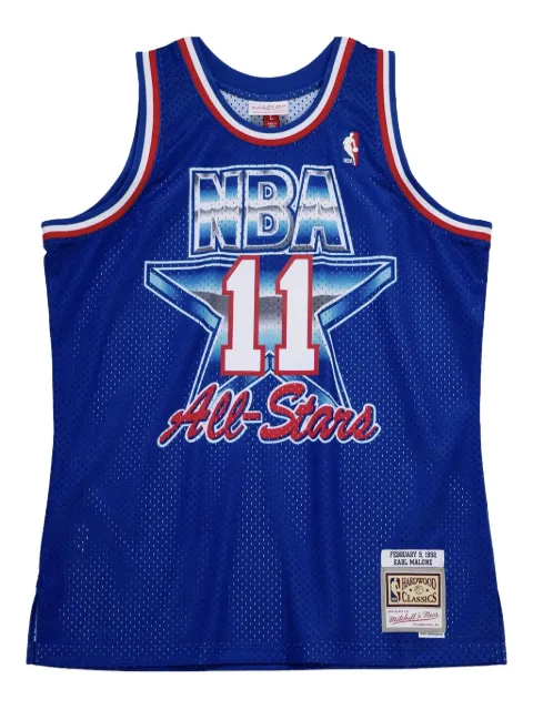 Mitchell & Ness "NBA Karl Malone 1992" All Star West jersey top Blue SMJY3327ASW92KMAROYA
