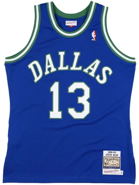 Mitchell & Ness "NBA Dallas Mavericks 98 Steve Nash" authentic jersey Blue AJY4AC19092DMAROYA98SNA