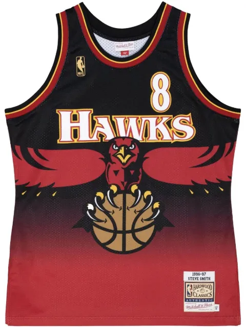 Mitchell & Ness "NBA Atlanta Hawks 1996 Steve Smith" authentic jersey Red AJY4AC18058AHASCAR96SSM