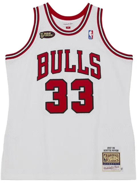 Mitchell & Ness "NBA Chicago Bulls 1997 Scottie Pippen" basketball jersey White AJY44952CBU97SPIWHIT