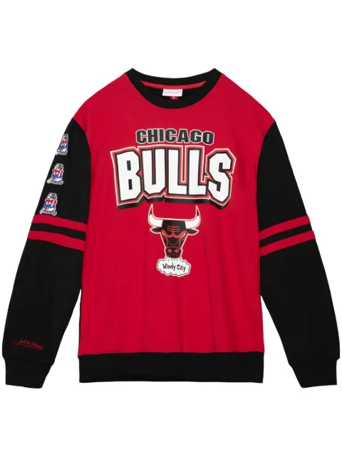 Mitchell & Ness All Over Crew 2.0 "NBA Chicago Bulls" sweatshirt Red FCPO3400CBUYYPPPSCAR