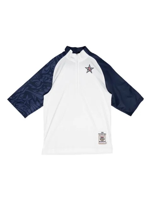 Mitchell & Ness "NBA USA 2008" basketball shooting shirt White ASSH4382USA08PPPWHIT