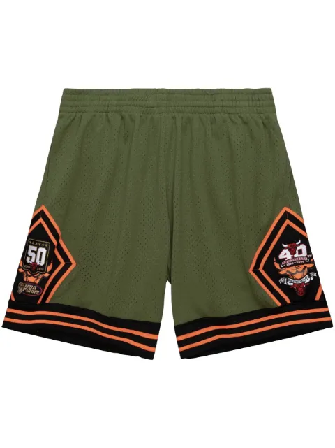 Mitchell & Ness "NBA Chicago Bulls 1997" Flight Swingman shorts Green SMSH4848CBU97PPPDKGN