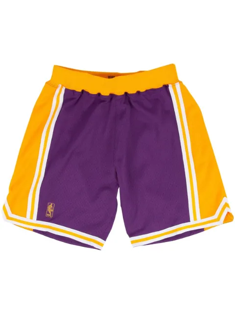 Mitchell & Ness "NBA La Lakers 96-97" authentic road shorts Purple ASHRGS18122LALPURP96