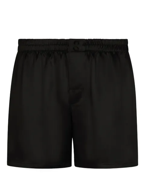 Dolce & Gabbana silk shorts Black M3A27TFU1AU