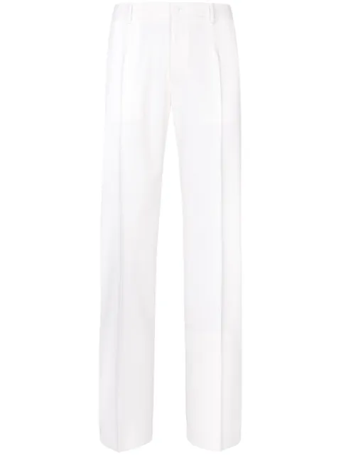 Dolce & Gabbana straight-leg tailored trousers White GYZMHTFUBGG