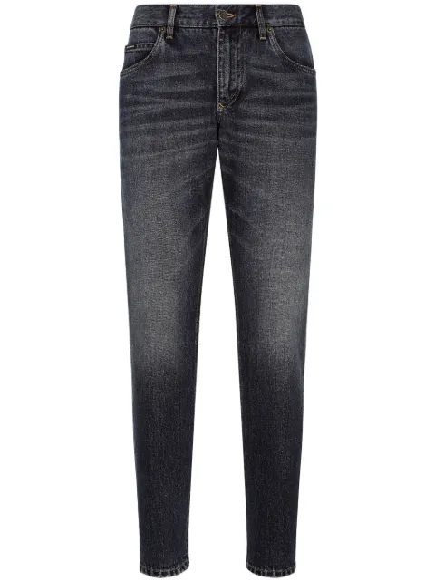 Dolce & Gabbana straight-leg cotton jeans Blue GYJCCDG8KE5