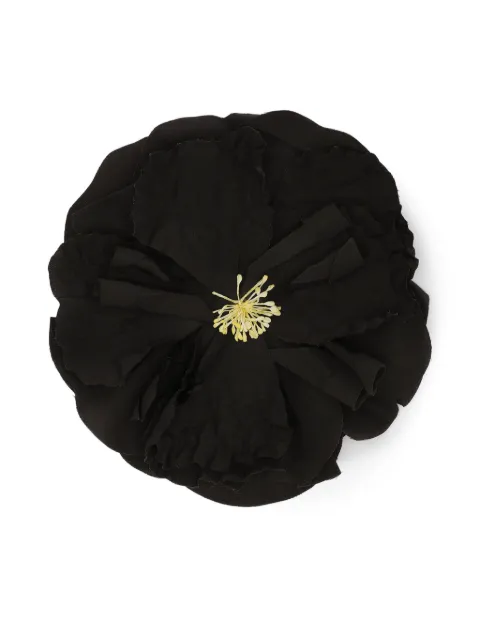 Dolce & Gabbana floral brooch Black GY008AGH869