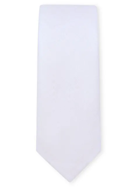 Dolce & Gabbana Linen Martini tie White GT149EFU4LG