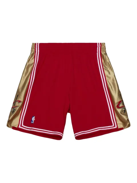 Mitchell & Ness gold-detail road shorts Red ASHRGS18116CCADKRD03