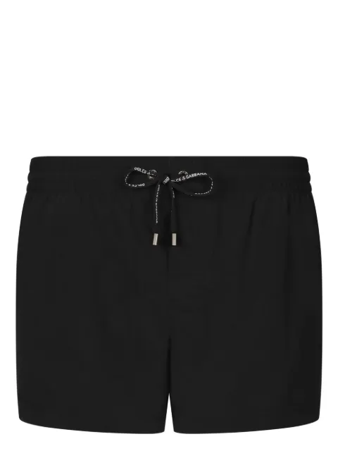 Dolce & Gabbana drawstring-fastening swim shorts Black M4A06TFSUBE