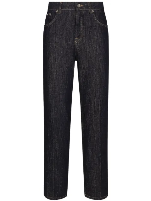 Dolce & Gabbana high-rise straight jeans Blue FTC28DG8KQ4