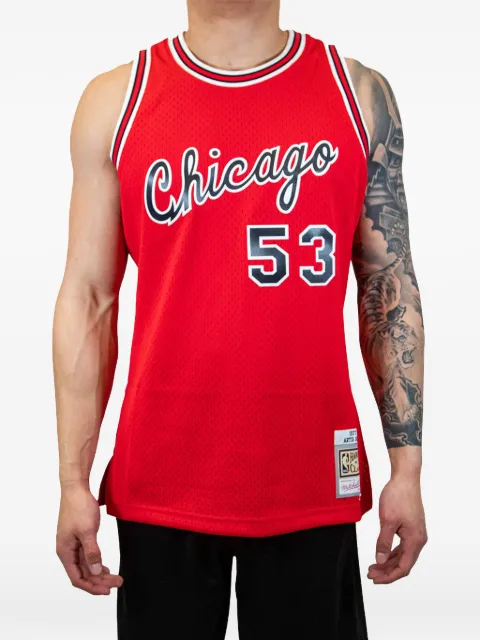 Mitchell & Ness NBA Chicago Bulls 1977 Artis Gilmore jersey Red SMJY3420CBU77AGISCAR