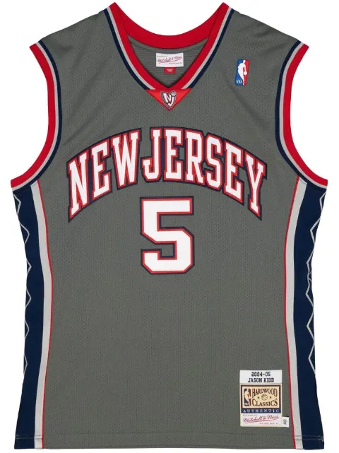 Mitchell & Ness "NBA New Jersey Nets 2004 Jason Kidd" Alt jersey Grey AJY44180NJN04JKIPWGY