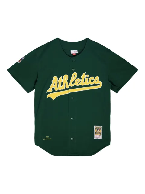 Mitchell & Ness "MLB Oakland Athletics 1997 Jose Canseco" baseball shirt Green AJY13368OAT97JCNOAGR