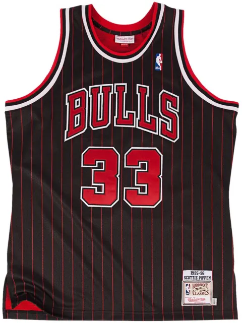 Mitchell & Ness "NBA Chicago Bulls 1995 Scottie Pippen" authentic jersey Black AJY4AC18061CBUBLCK95SPI
