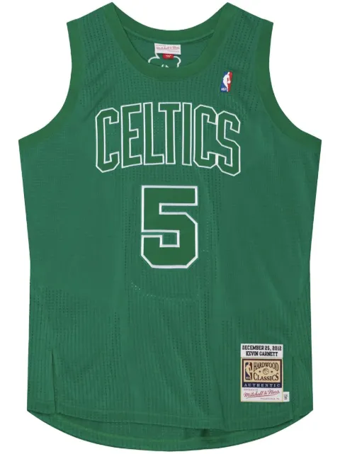 Mitchell & Ness "NBA Boston Celtics 2012 Kevin Garnett" Christmas Day jersey vest top Green AJY44961BCE12KGAKYGN