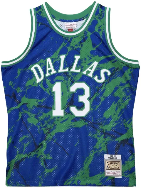 Mitchell & Ness "NBA Dallas Mavericks 1998 Steve Nash" basketball jersey Blue TFSM1278DMA98SNABLUE