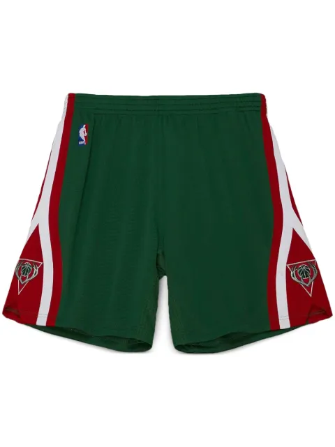 Mitchell & Ness "NBA Milwaukee Bucks 2013" road shorts Green ASHR4956MBU13PPPBUGN