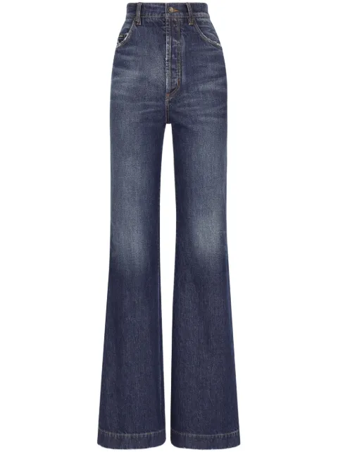 Dolce & Gabbana high-rise flared jeans Blue FTC3RDG8KF5