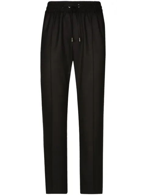 Dolce & Gabbana tailored wool track pants Black GP03FTFU21Q