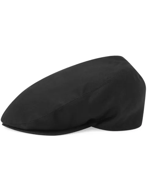 Dolce & Gabbana cotton gabardine flat cap Black GH587AGH861