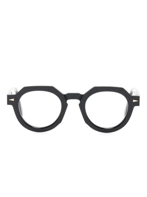 Ahlem Petits Champs round-frame glasses Black PETITSCHAMPS
