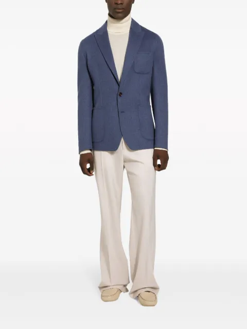 Dolce & Gabbana Portofino virgin-wool blazer Blue G2NS9TGH509