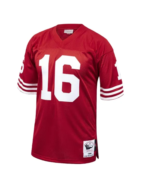 Mitchell & Ness NFL San Francisco 49ers 1989 Joe Montana T-shirt Red AJY6CP18046SF4SCAR89JMO