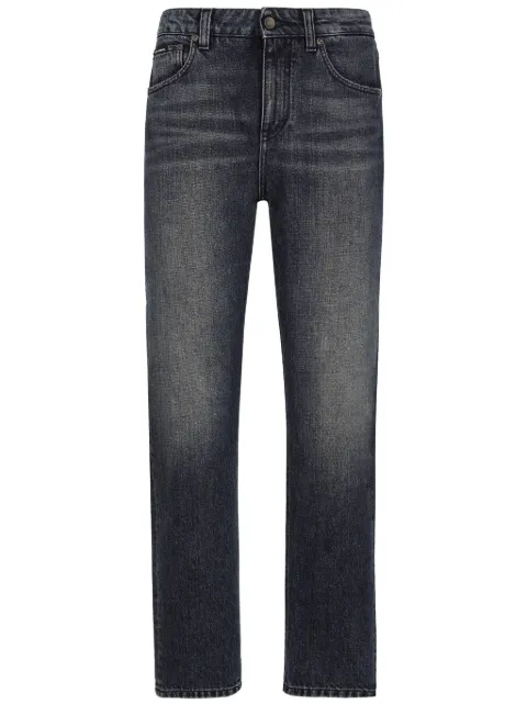Dolce & Gabbana mid-rise boyfriend jeans Black FTAIADG8KR4