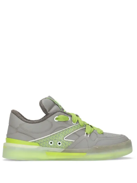 Dolce & Gabbana New Roma logo-patch low-top sneakers Grey CS2211AR729