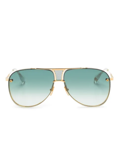 Dita Eyewear Decade pilot-frame sunglasses Gold DRX2082L