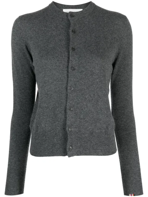extreme cashmere button-up cashmere cardigan Grey LITTLE2