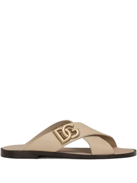 Dolce & Gabbana calfskin sandals Neutrals A80440AO602