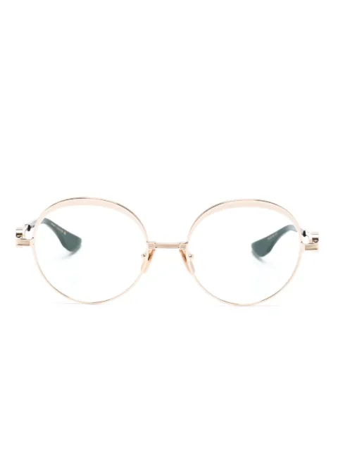 Dita Eyewear Nukou round-frame glasses Gold DTX439A