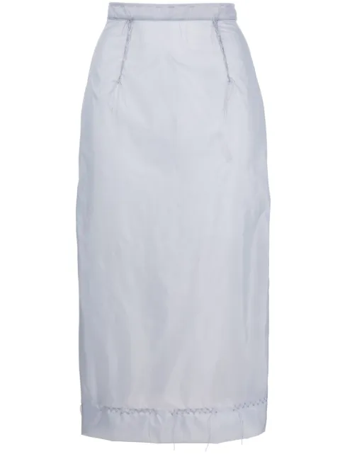 Maison Margiela Inside Out pencil skirt Blue S29ME0013S54847