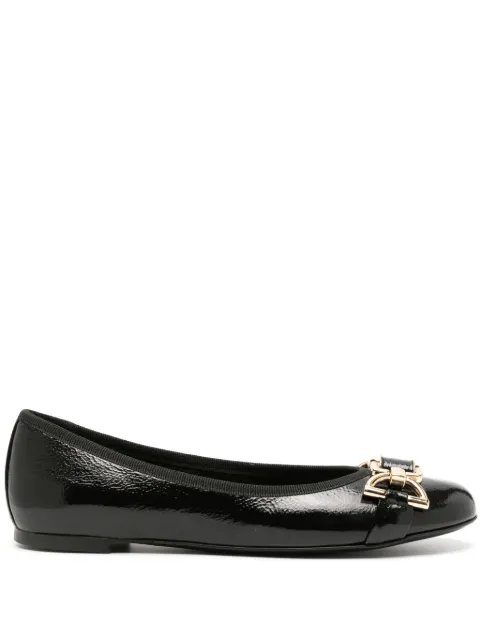 Roberto Festa Roberta patent leather ballerina shoes Black ROBERTA