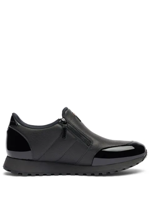 Giuseppe Zanotti Ilde Run double-zip low-top sneakers Black IU10058K06